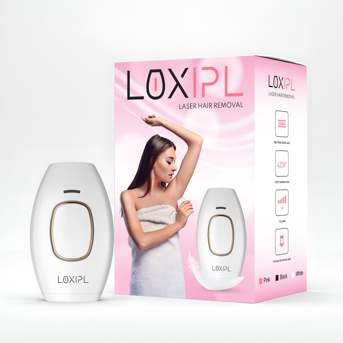 IPL Hair Laser Removal Handset | Permanent Results & Pain Free
